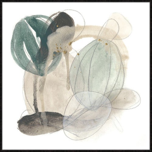 Cactus Impressions II Canvas Art