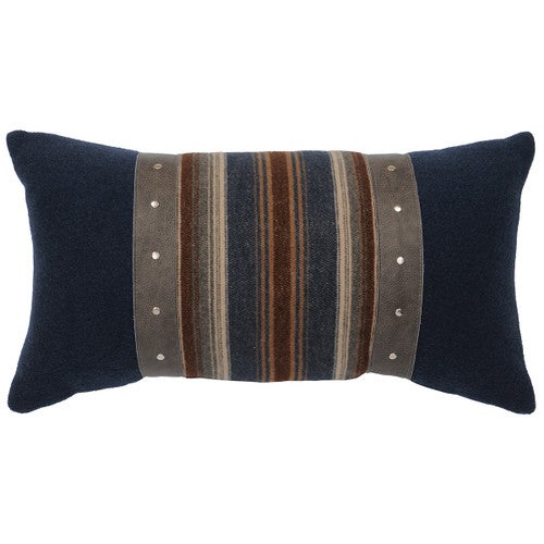Cadillac Ranch Striped Rectangle Pillow
