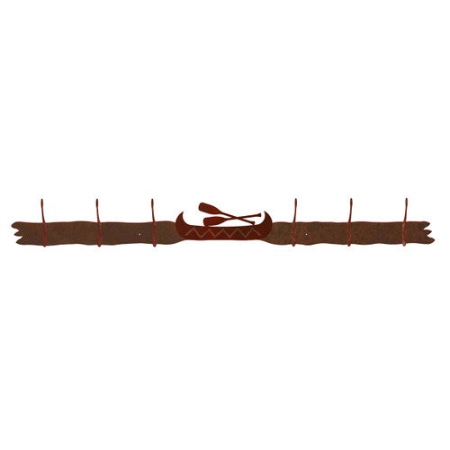 Canoe 6 Hook Coat Rack