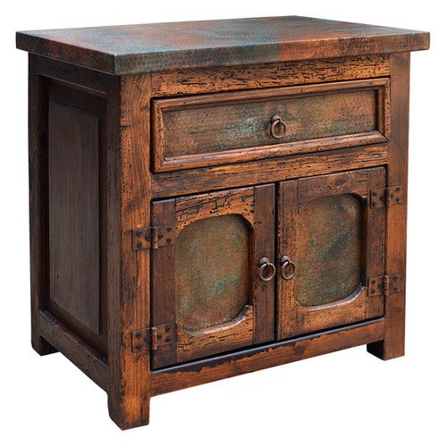 Capitel Copper Nightstand