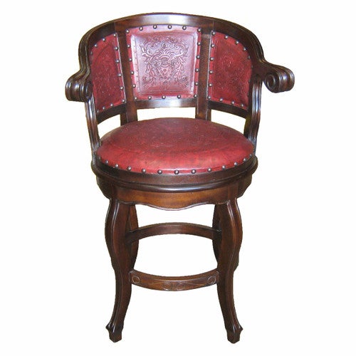 Cardenal Barstools - Colonial Red - Set of 3
