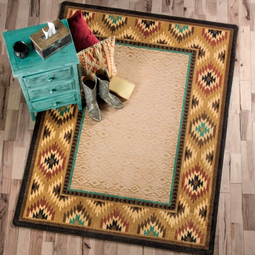 Desert Wave Rug - 4 x 5