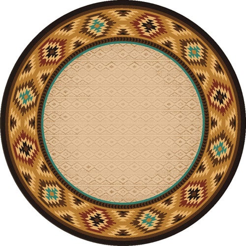 Desert Wave Rug - 8 Ft. Round