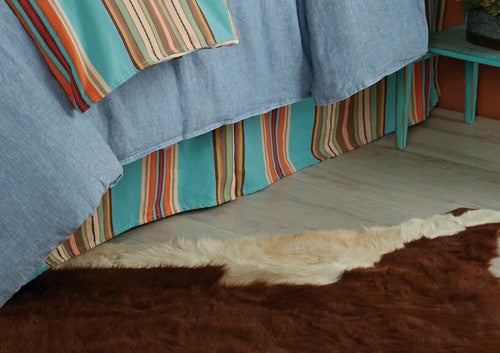 Free Spirit Stripe Bedskirt - Twin