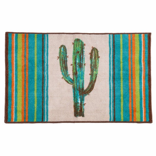 Cheyenne Stripes Cactus Rug