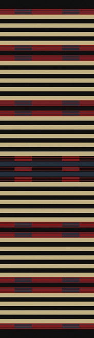 Chief Stripe Rug - 2 x 8