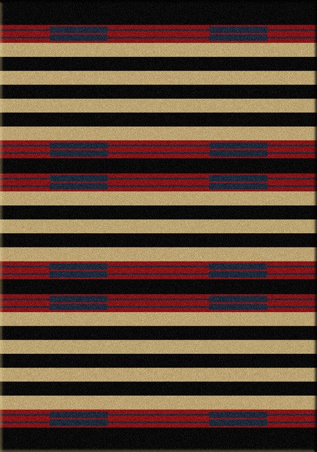 Chief Stripe Rug - 4 x 5