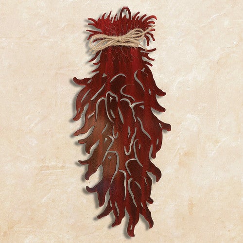 Chili Ristra Metal Wall Art