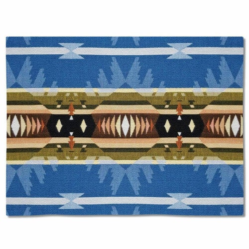 Cimarron Blue Placemats - Set of 4