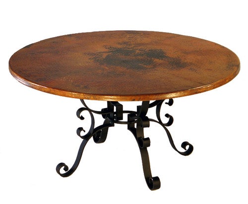 Roman Round Dining Table - 54 Inch