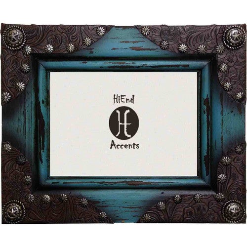 Country Concho Picture Frame
