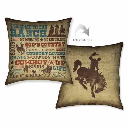 Cowboy Lifestyle Pillow