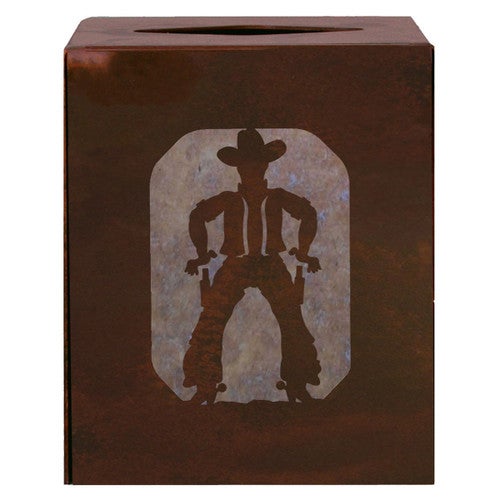 Cowboy Square Tissue Cover
