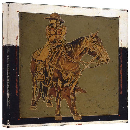 Cowgirl and Horse Wrapped Canvas