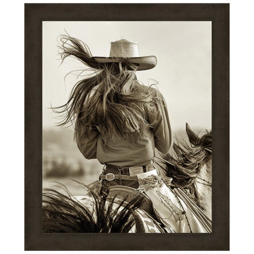 Cowgirl Framed Canvas