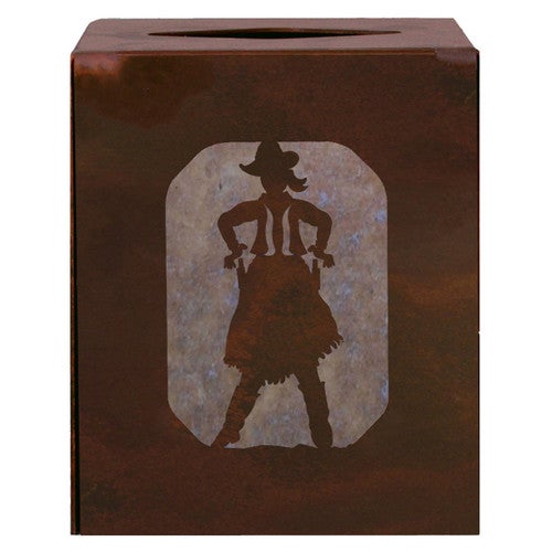 Cowgirl Square Tissue Cover