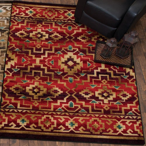 Crimson Trails Rug - 11 x 13