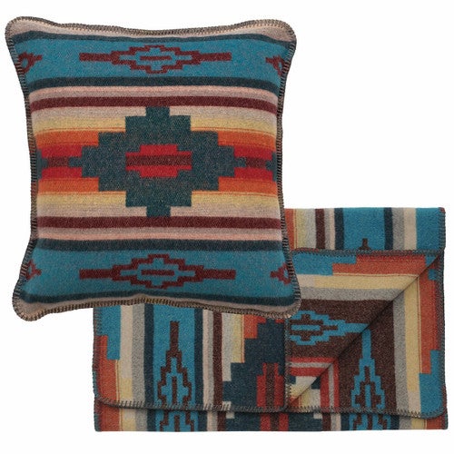 Crystal Creek II Bedscarf & Pillow Set - Queen