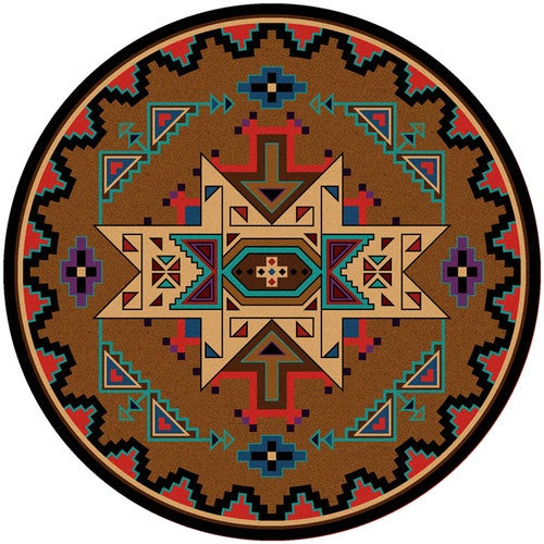 Deep Gorge Rug - 8 Ft. Round