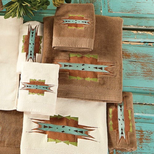 Desert Diamond Mocha Towel Set