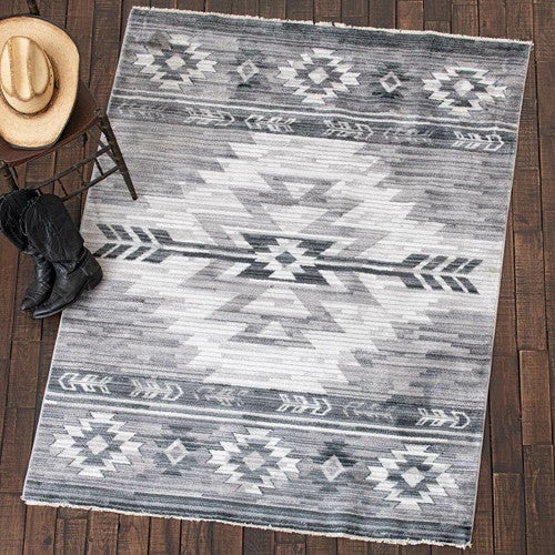 Desert Dusk Slate Rug - 8 x 10