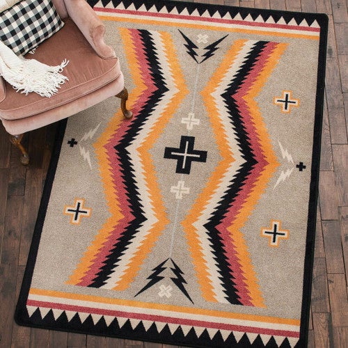 Desert Fury Rug - 8 Ft. Round