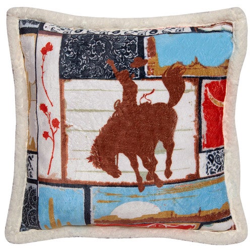 Desert Rodeo Plush Pillow