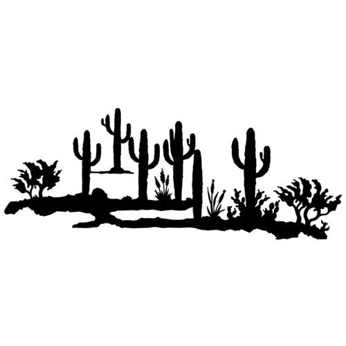Desert View Wall Art - 42 Inch
