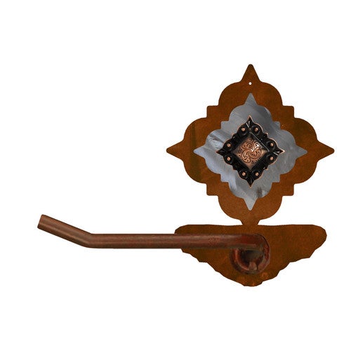 Diamond Copper Berry Toilet Paper Holder