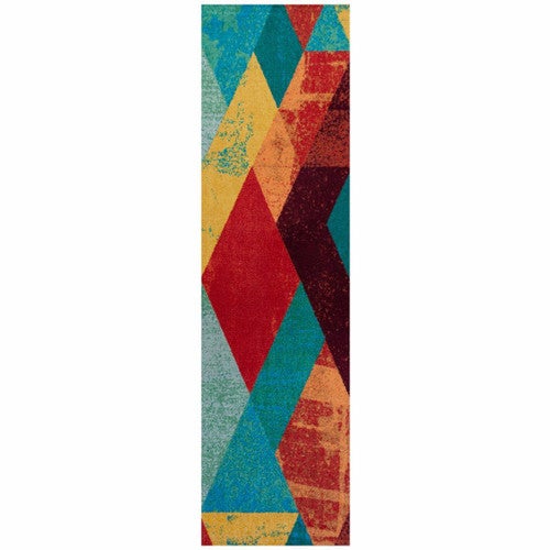 Diamond Lines Rug - 2 x 8