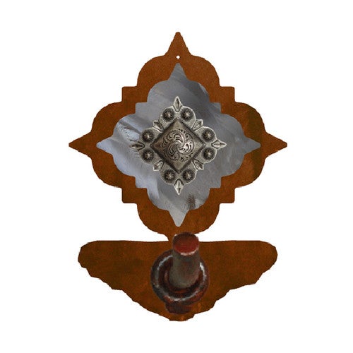 Diamond Old Silver Berry Robe Hook