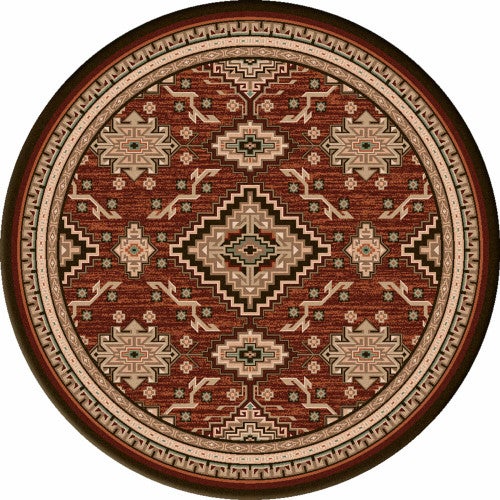 Diamond Trails Rug - 8 Ft. Round