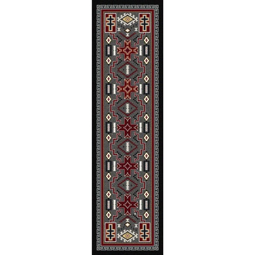 Double Cross Rug - 2 x 8
