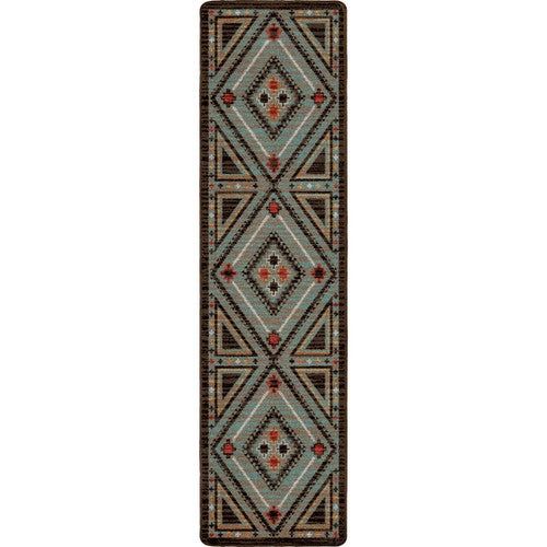 Dream Weaver Turquoise Rug - 2 x 8