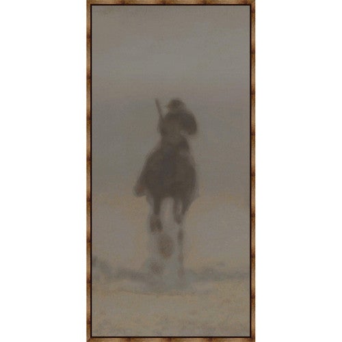 Dust Rider II Framed Canvas