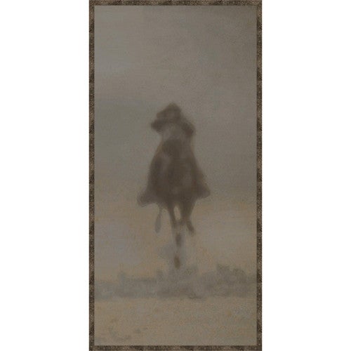 Dust Rider V Framed Canvas