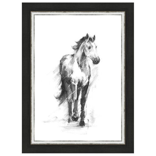 Dynamic Equestrian II Framed Print