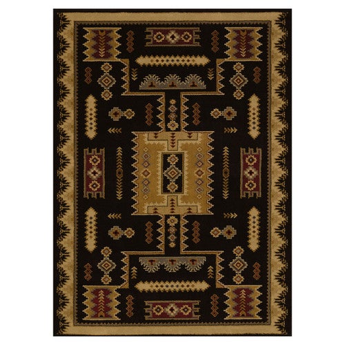 Eagle Bluff Black Rug - 5 x 8 - OUT OF STOCK UNTIL 07/22/2025