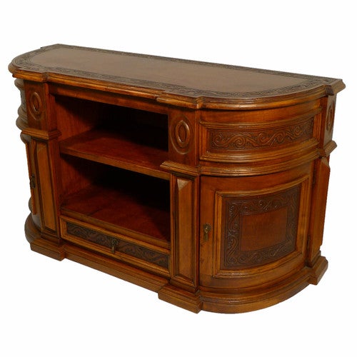 Elsa Half Moon TV Console