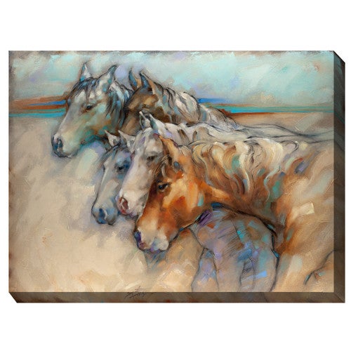 Family Gathering Outdoor Wall Art