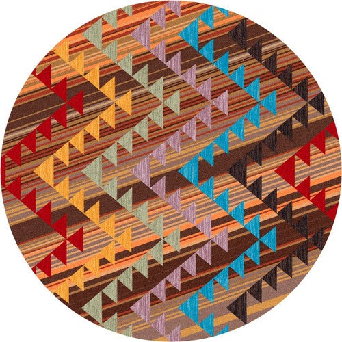 Fanfare Multicolor Rug - 8 Ft. Round