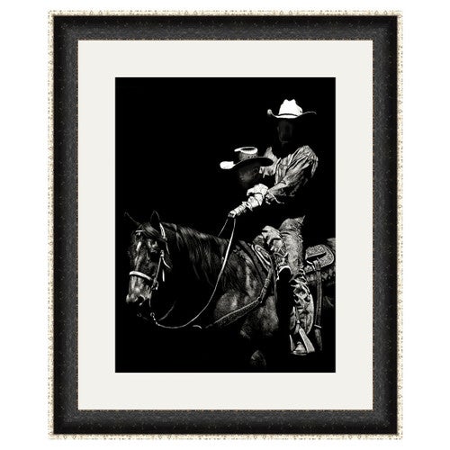 Father & Son Cowboys Framed Art