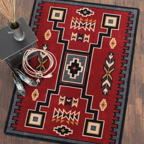 Firestorm Southwestern Rug - 11 x 13