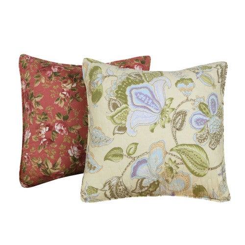 Floral Meadows Decorative Pillow Pair