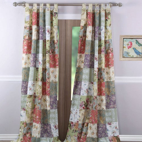 Floral Meadows Window Panel Pair