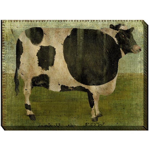 Flossie the Cow Canvas Art