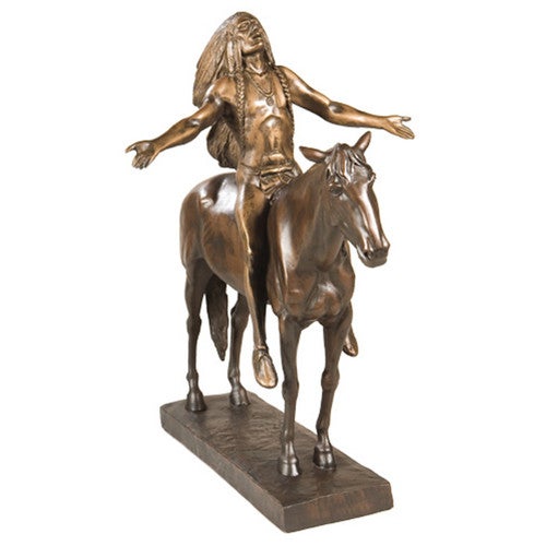 Free Spirit Indian Chief Sculpture