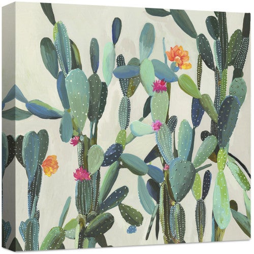 Garden Oasis Cactus Wall Art