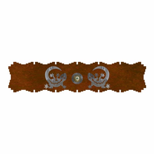 Gecko Burnished Rug Rail - 18 Inch