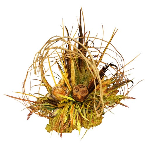 Grapevine and Pod Centerpiece